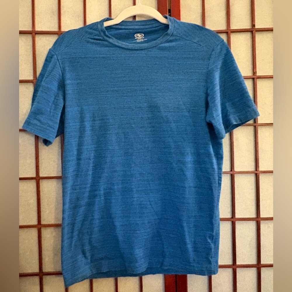 Athletic Works Blue Short Sleeve Tee